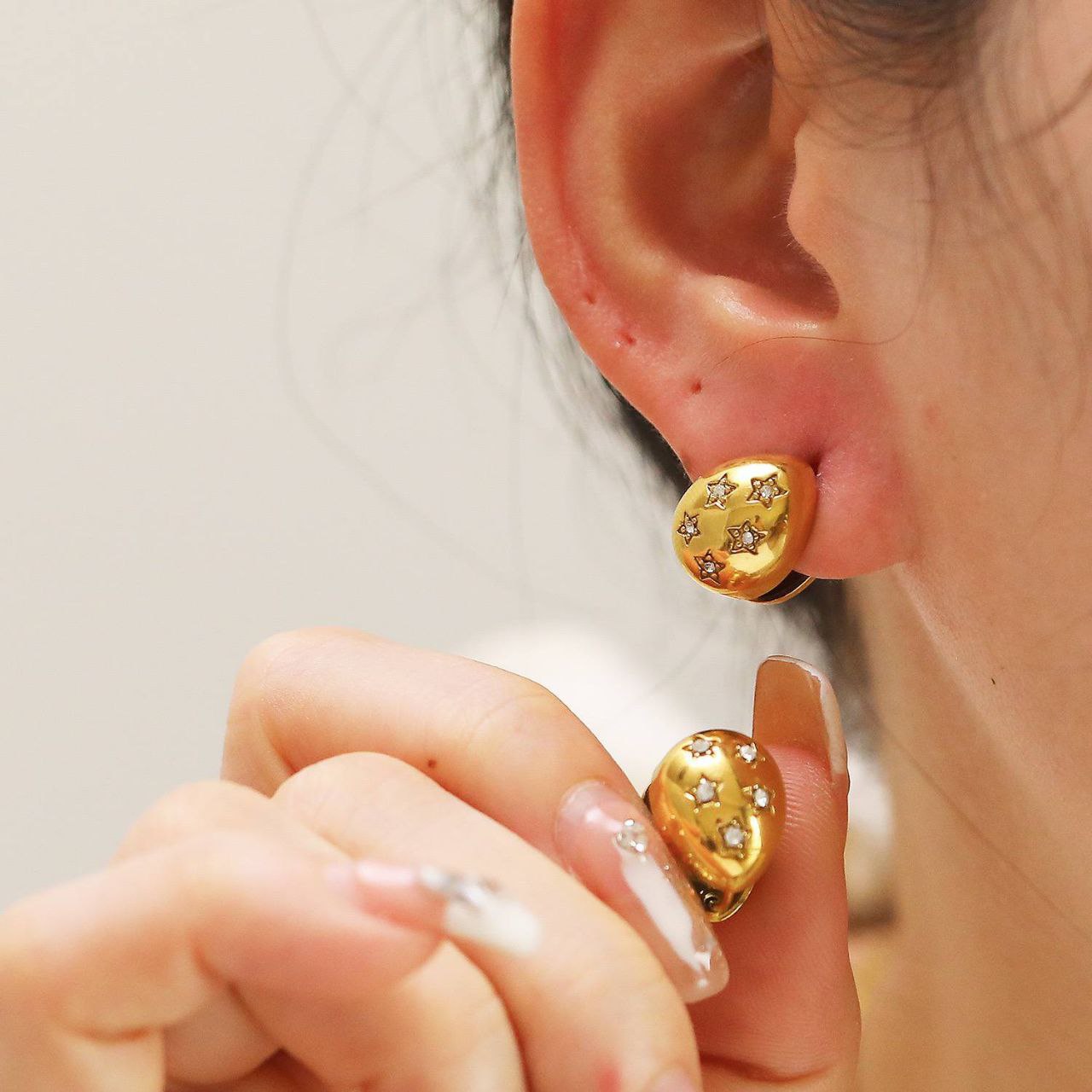 Product Name:
316 Pure Stainless Steel Single-Stud Earrings