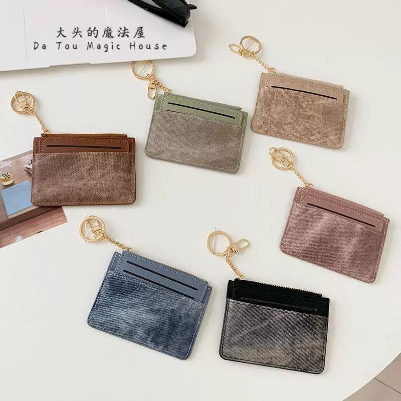 Product Name:
Trendy Slim Denim Zipper Card Holder