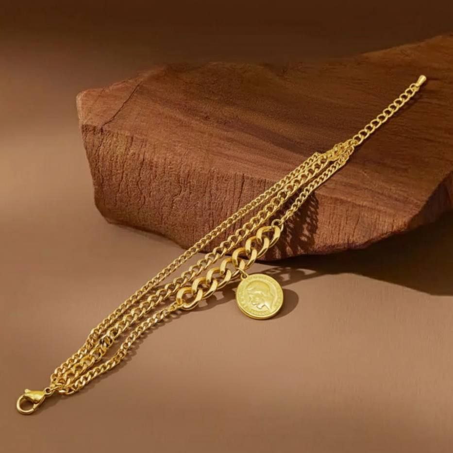 Product Name:
3-Layer Stainless Steel Pure 316 Bracelet