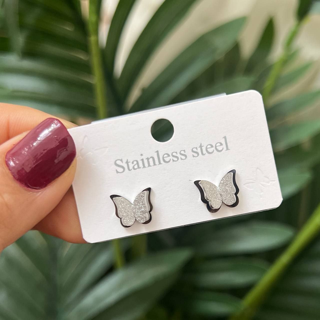 Product Name
Infinity Exclusive – 316 Pure Stainless Steel Butterfly Twisted Earrings