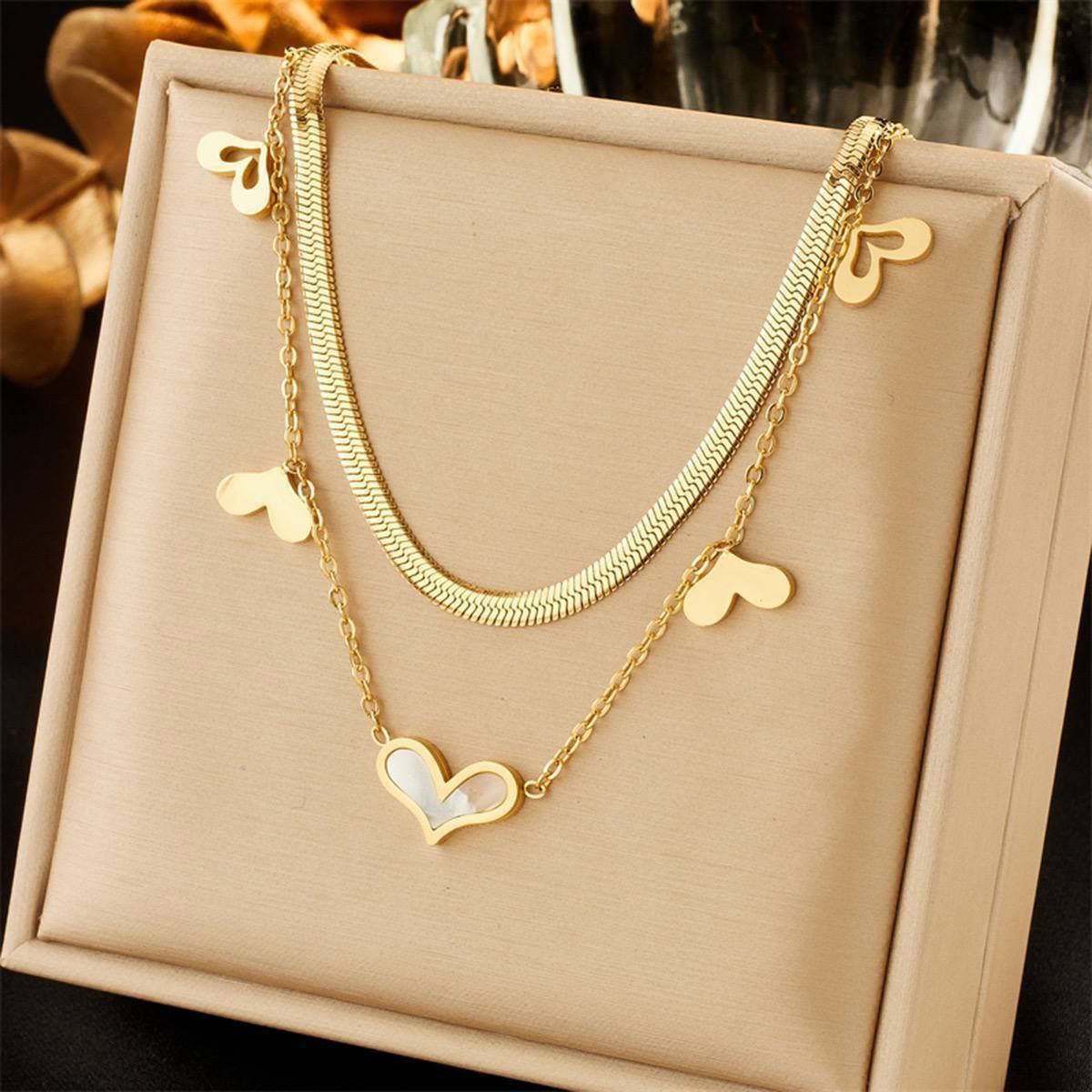 Product Name:
316 Pure Stainless Steel Heart Chain