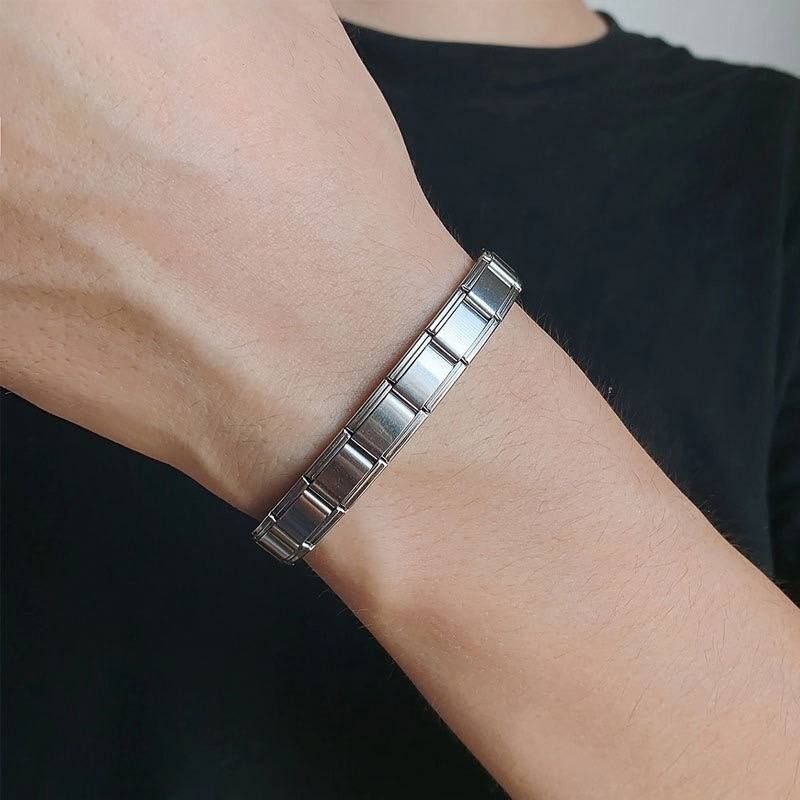 Product Name:
Italian Stainless Steel Bracelet – Pure 316L (Unisex / Men’s Fit)