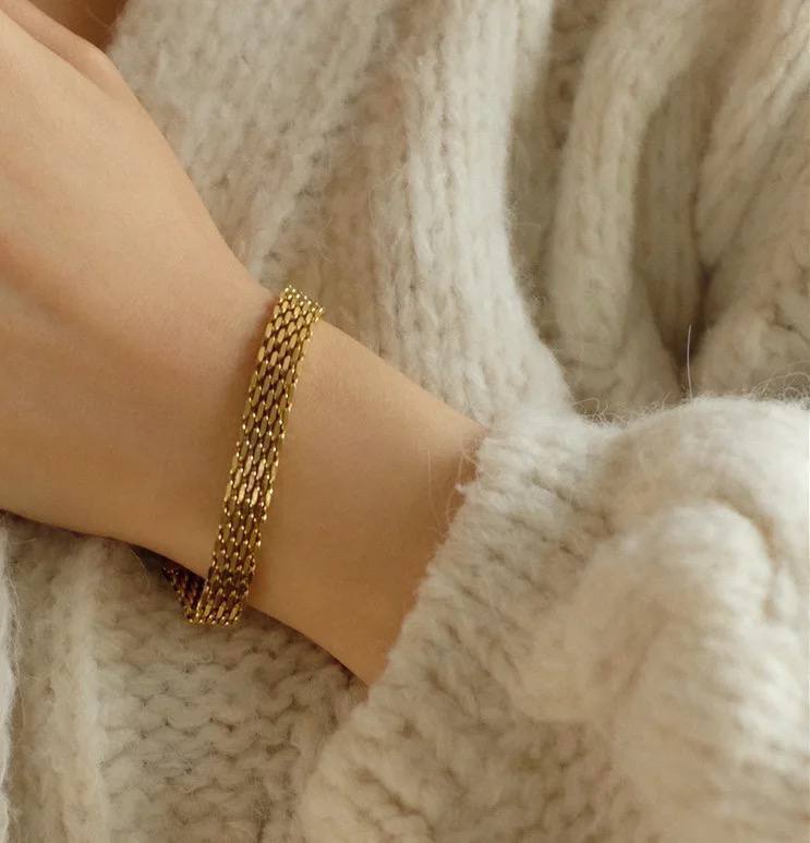 Product Name
Infinity Heavy Weave Stainless Steel 316 Bracelet – 8 mm