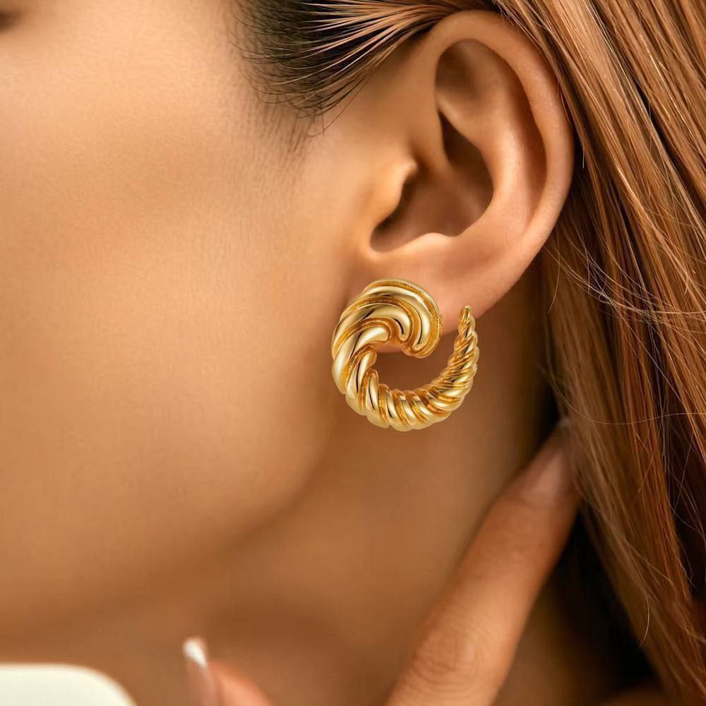 Product Name:
316 Pure Stainless Steel Hoop Earrings