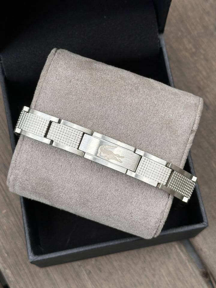Product Name:
Lacoste Men's Bracelet – Pure Stainless Steel 316