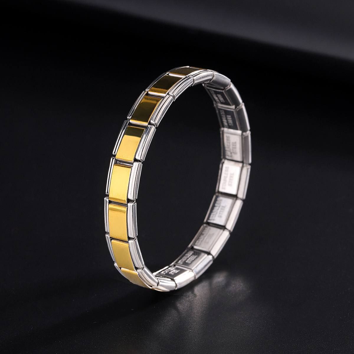 Product Name:
Two-Tone Italian Bracelet – Pure 316L Stainless Steel