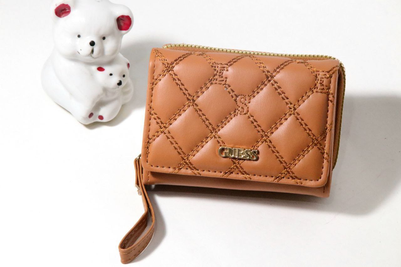 Elegant Quilted Women’s Wallet – Luxury Multi-Color Design