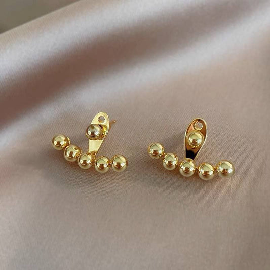 Product Name:
316 Pure Stainless Steel Beaded Hoop Earrings