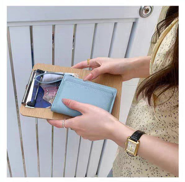 Mini Colorful Leather Wallet