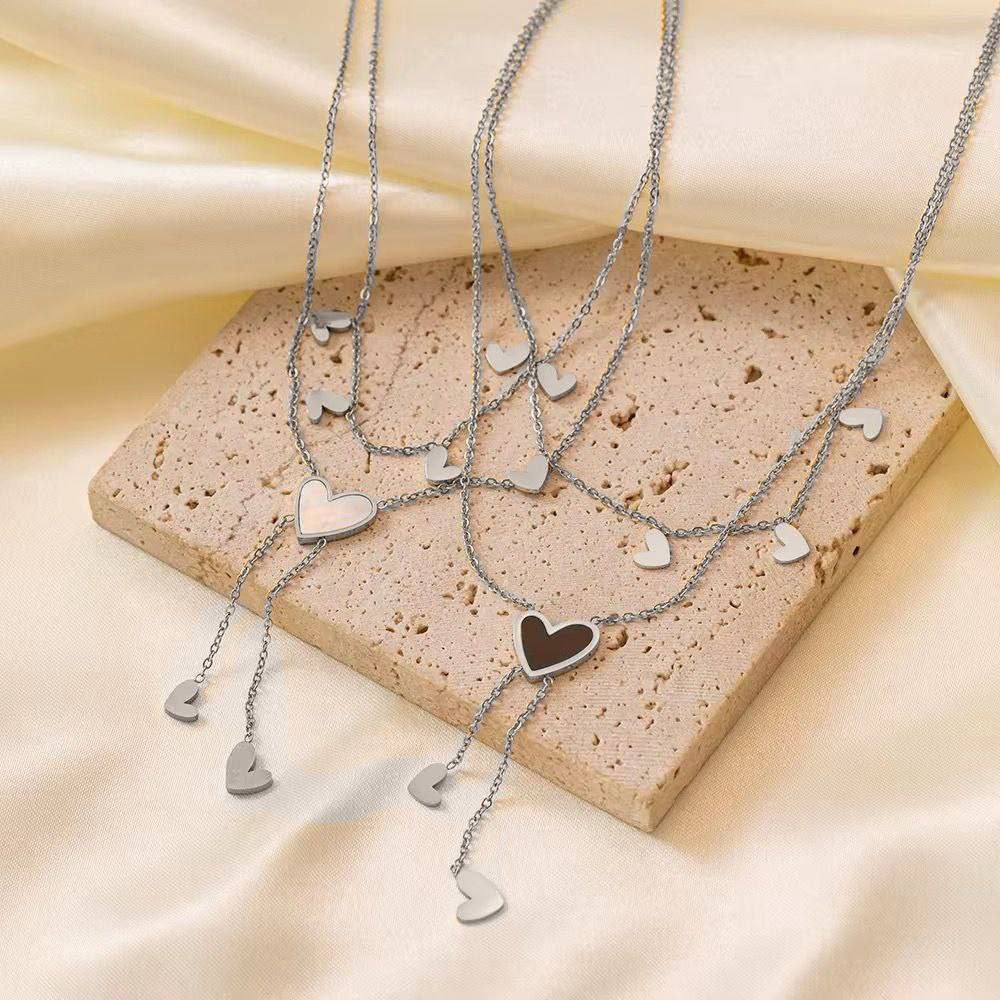 Product Name 

Pure Stainless Steel 316 Double-Layer Necklace