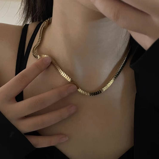 Product Name: Fish Scale Stainless Steel 316 Necklace