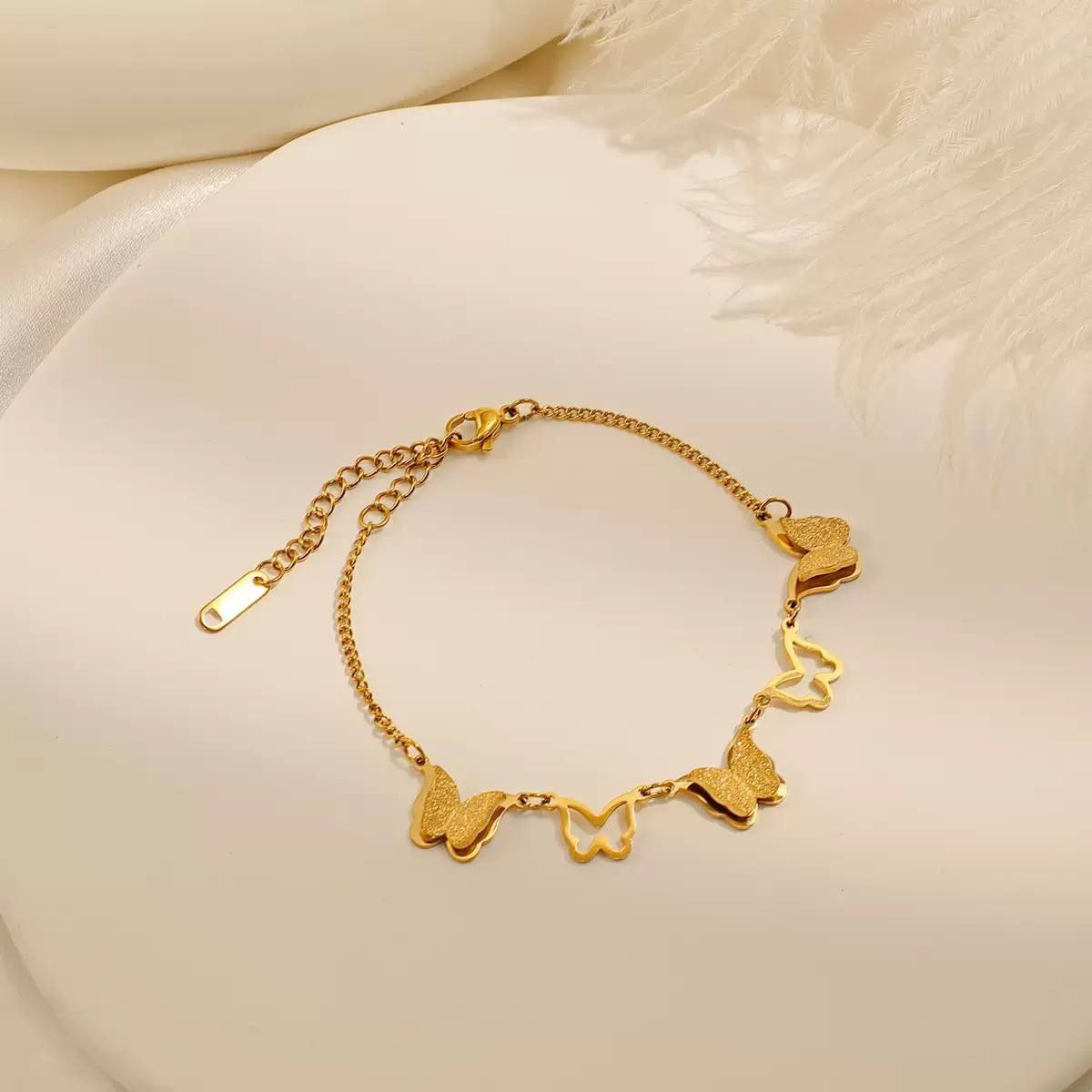 Product Name:
Stainless Steel 316 Butterfly Bracelet