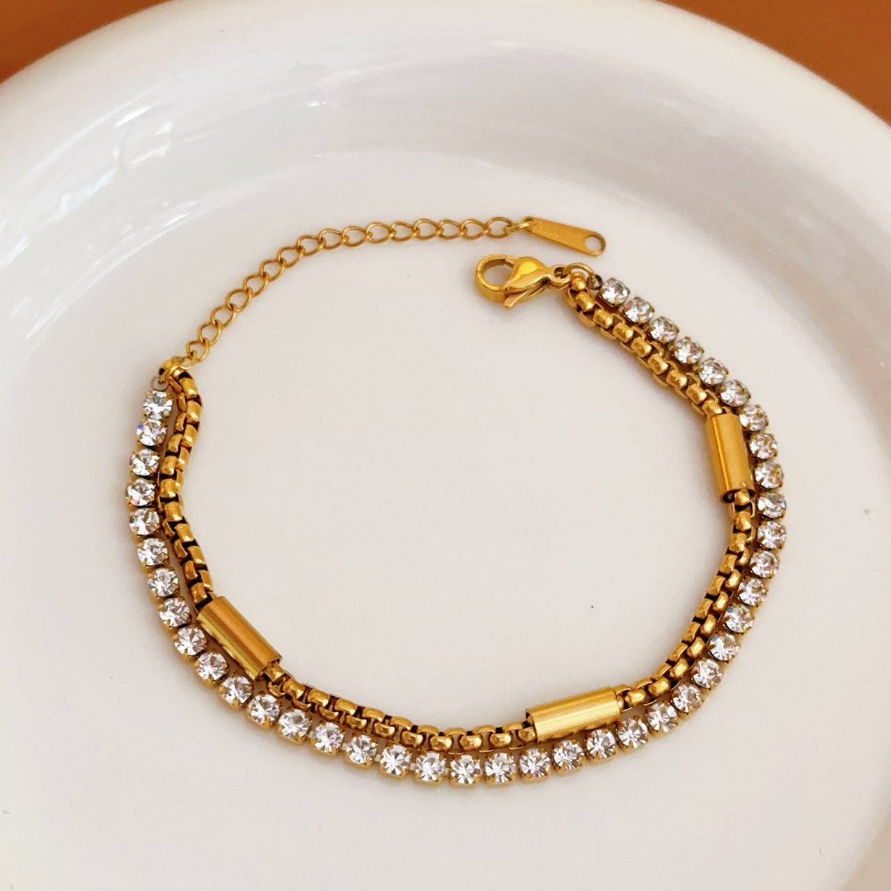 Product Name: Stainless Steel 316 Bracelet with Luxury Pearls