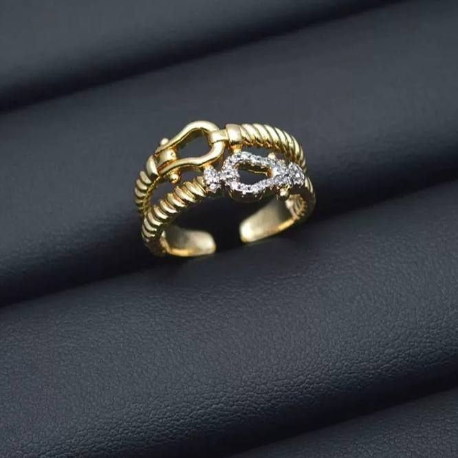 Product Name

Gold-Plated Adjustable Ring with Zircon Stones