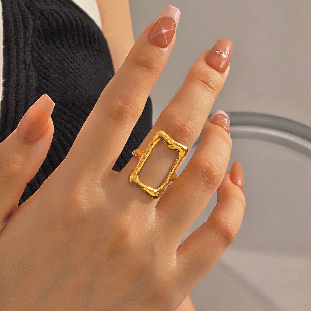 Product Name: Stainless Steel 316 Adjustable Rectangle Ring