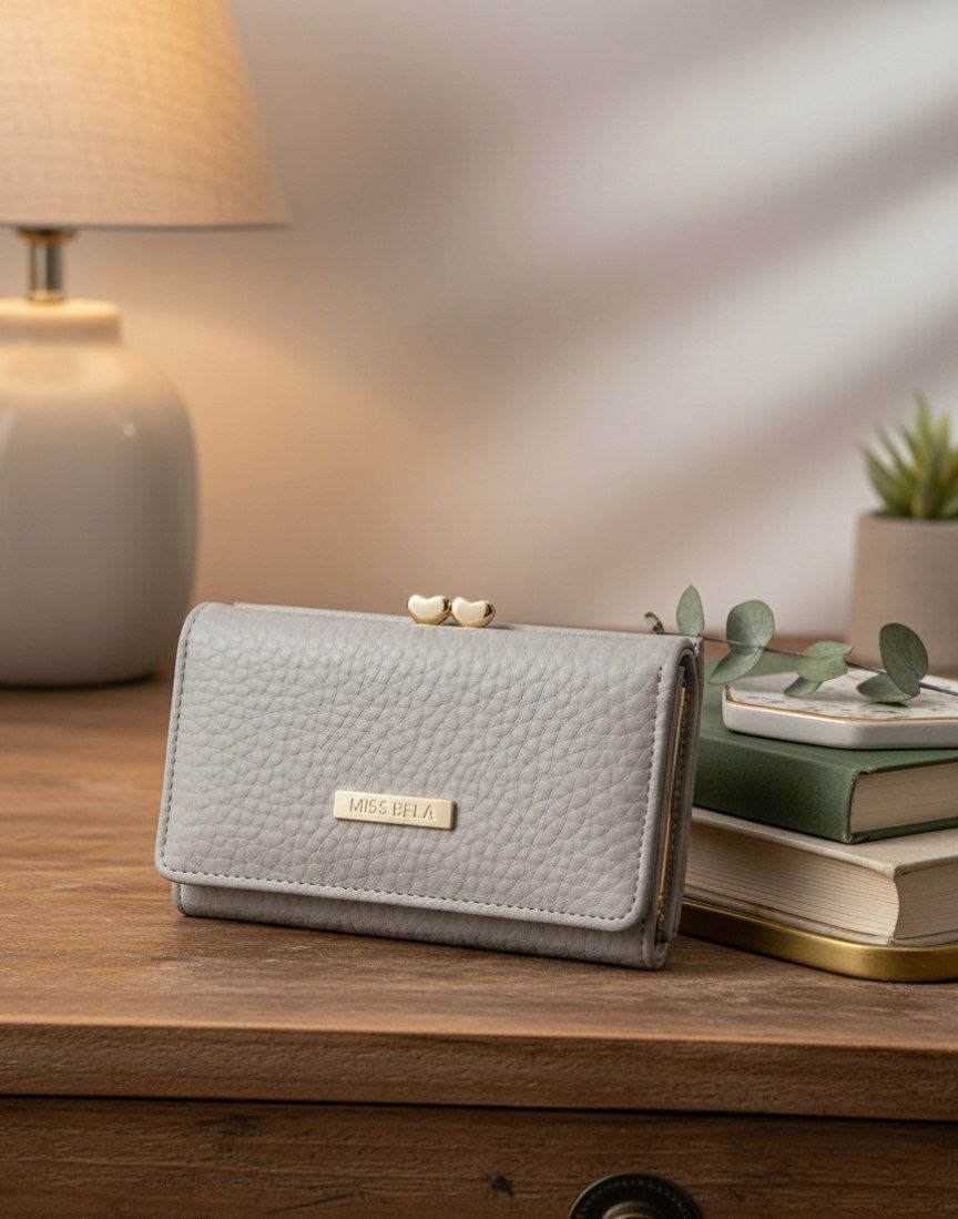 Product Name:
Medium-Size Premium Leather Snap Wallet