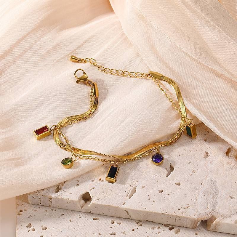 🔸 Product Name 

Pure Stainless Steel 316 Double-Layer Bracelet