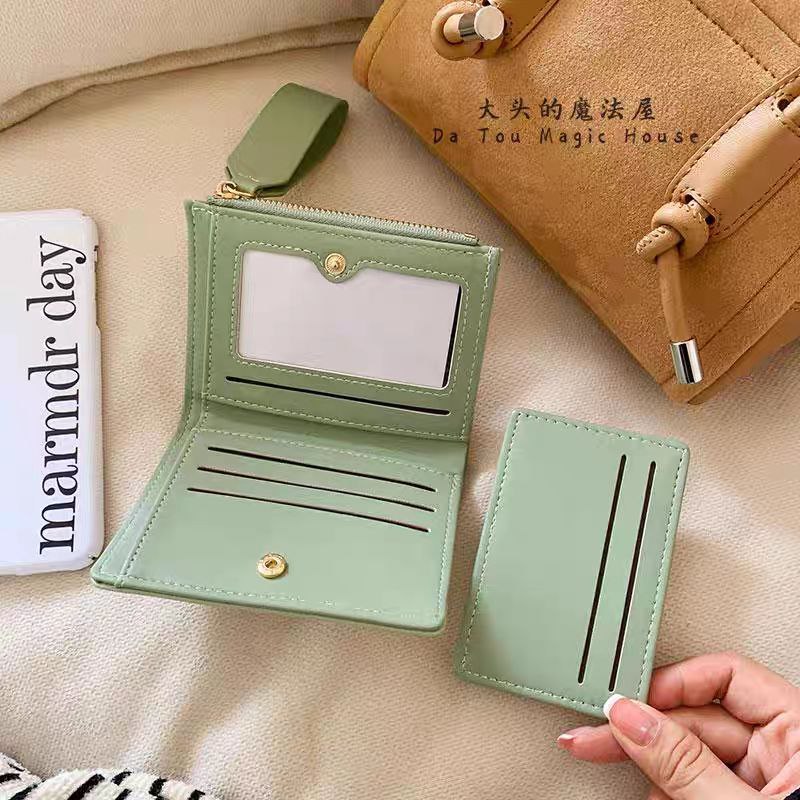 Mini Colorful Leather Wallet