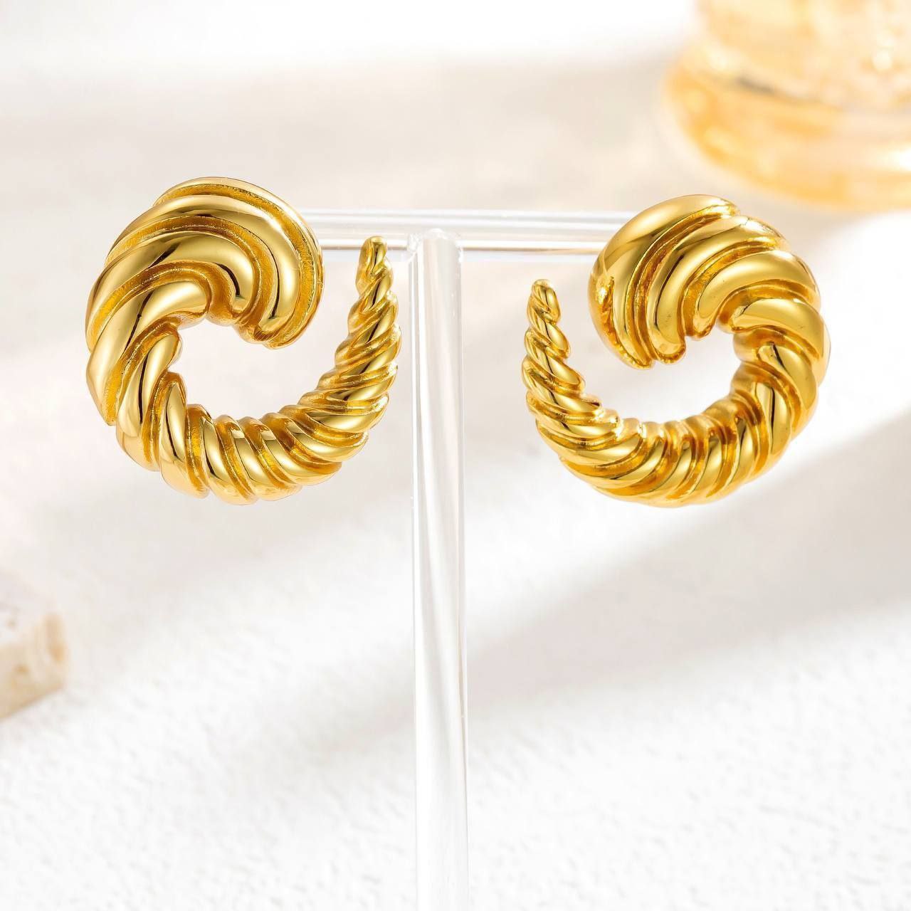 Product Name:
316 Pure Stainless Steel Hoop Earrings