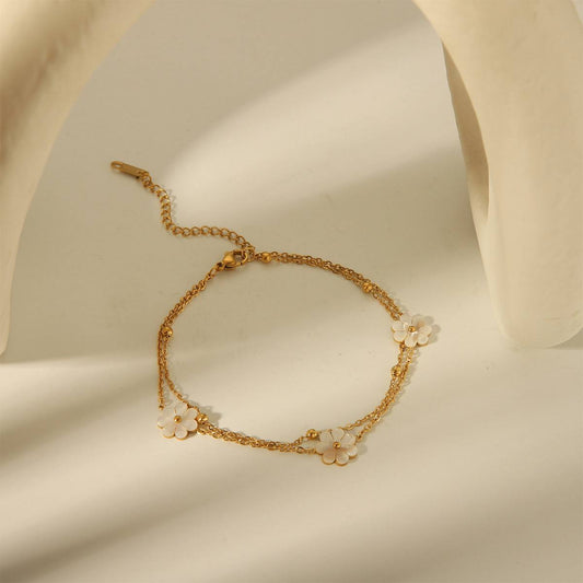 Product Name

Double-Layer 316 Stainless Steel Bracelet – Infinity Design – Single Piece