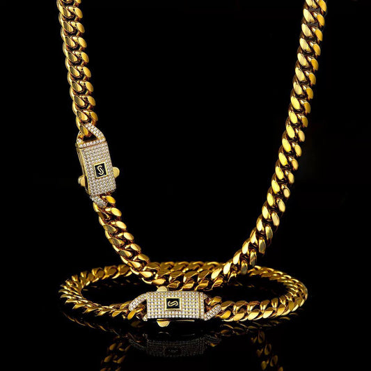 Product Name

Monaco Set – Pure 316 Stainless Steel with Gold-Plated Clasp