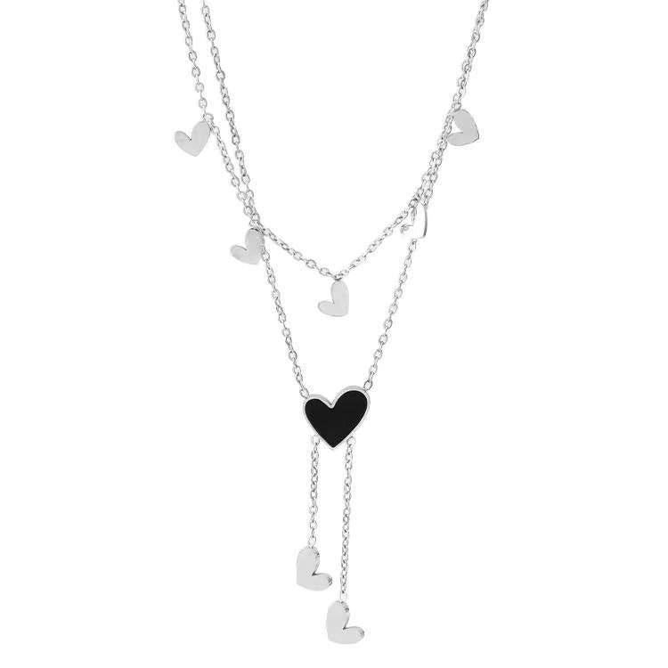 Product Name 

Pure Stainless Steel 316 Double-Layer Necklace