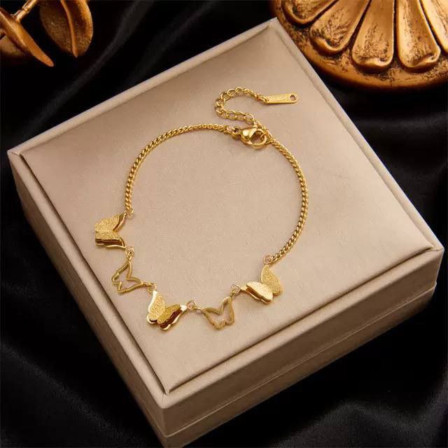 Product Name:
Stainless Steel 316 Butterfly Bracelet