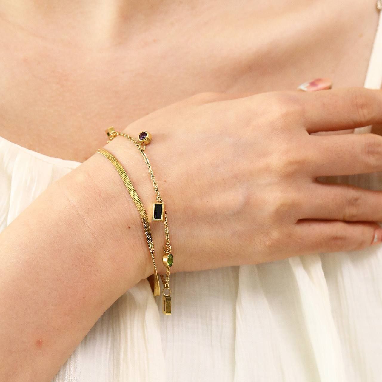 🔸 Product Name 

Pure Stainless Steel 316 Double-Layer Bracelet