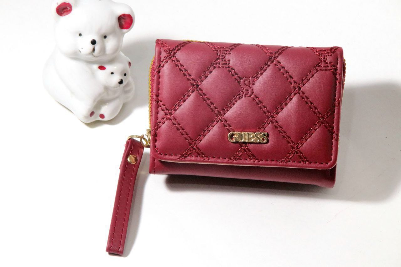 Elegant Quilted Women’s Wallet – Luxury Multi-Color Design