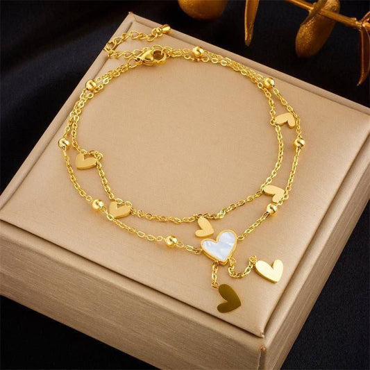 Product Name:
2-Layer Stainless Steel Anklet – Pure 316L