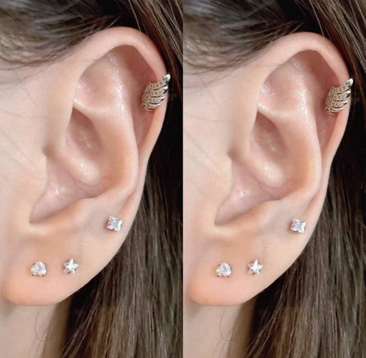 Crystal Angel Wing Piercing