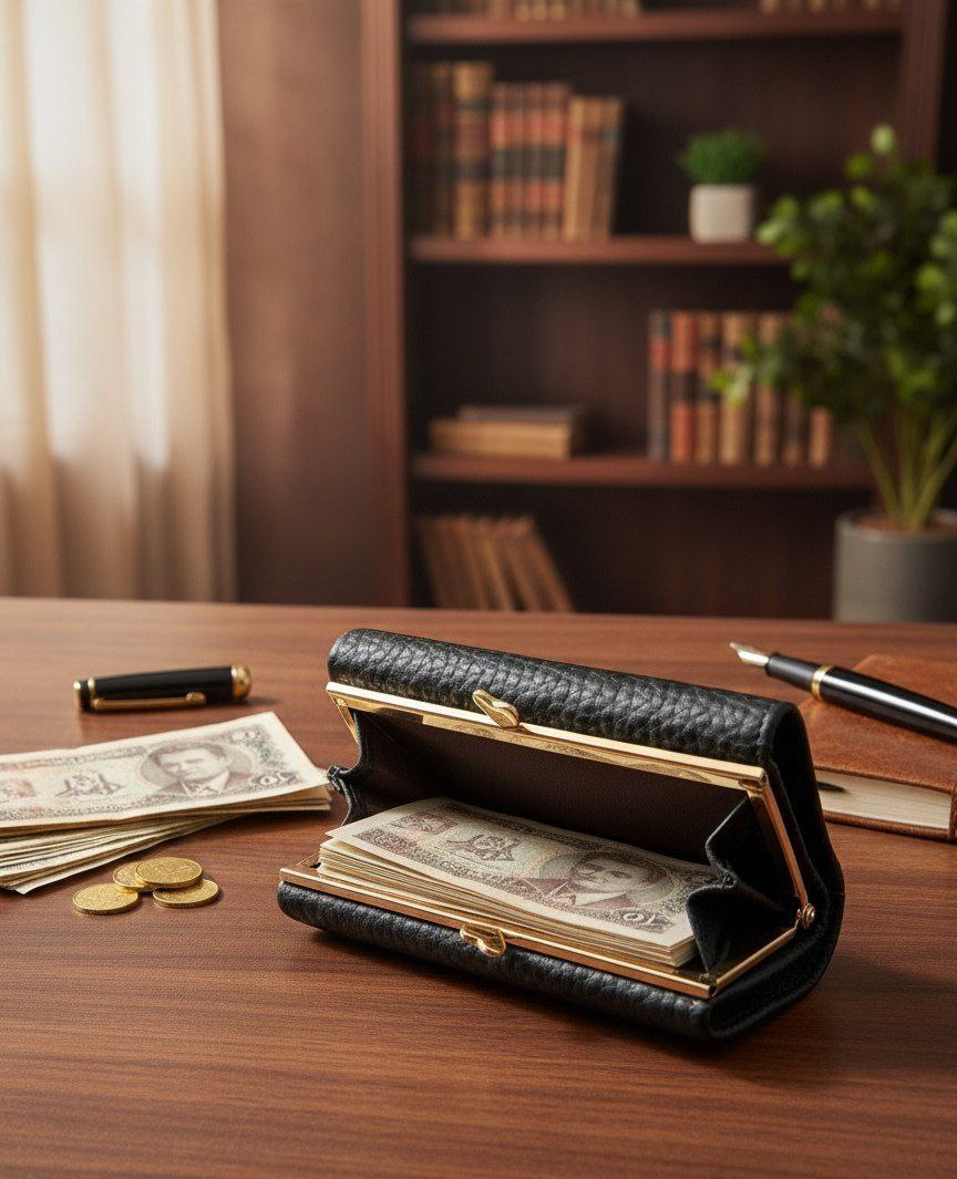 Product Name:
Medium-Size Premium Leather Snap Wallet