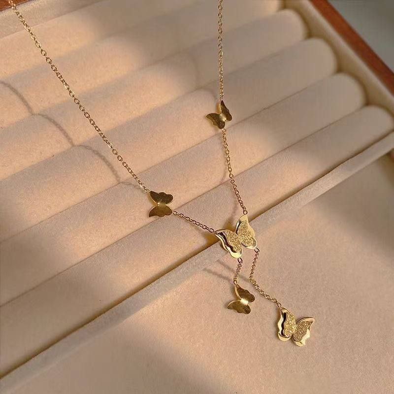 Product Name:
Pure Stainless Steel Butterfly Necklace