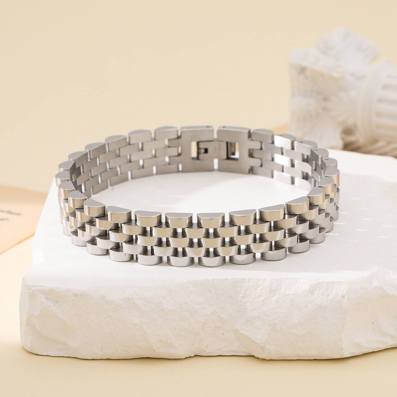 Product Name:
Rolex-Style Stainless Steel Bracelet 316