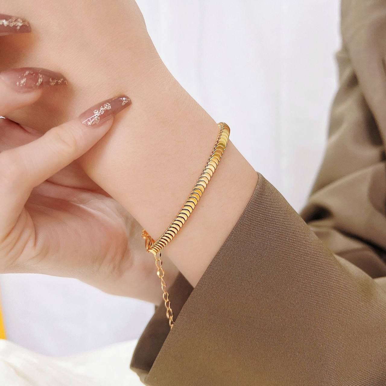 Product Name:
Stainless Steel 316 Pure Fish Scale Bracelet