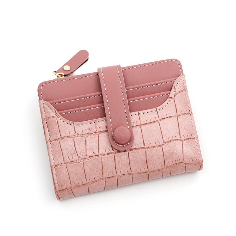 ✨ Luxury Pink Textured Wallet