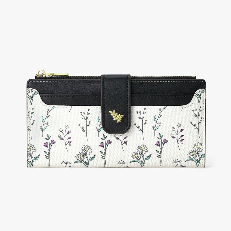 🌷 Keep Your Day Stylish and Organized with the New Floral Wallet!