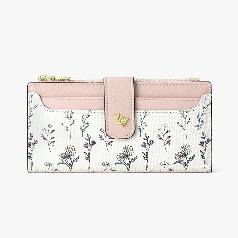 🌷 Keep Your Day Stylish and Organized with the New Floral Wallet!