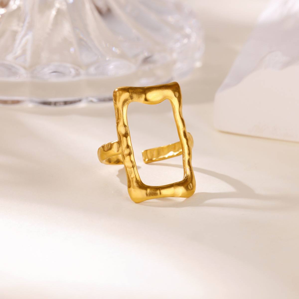 Product Name: Stainless Steel 316 Adjustable Rectangle Ring