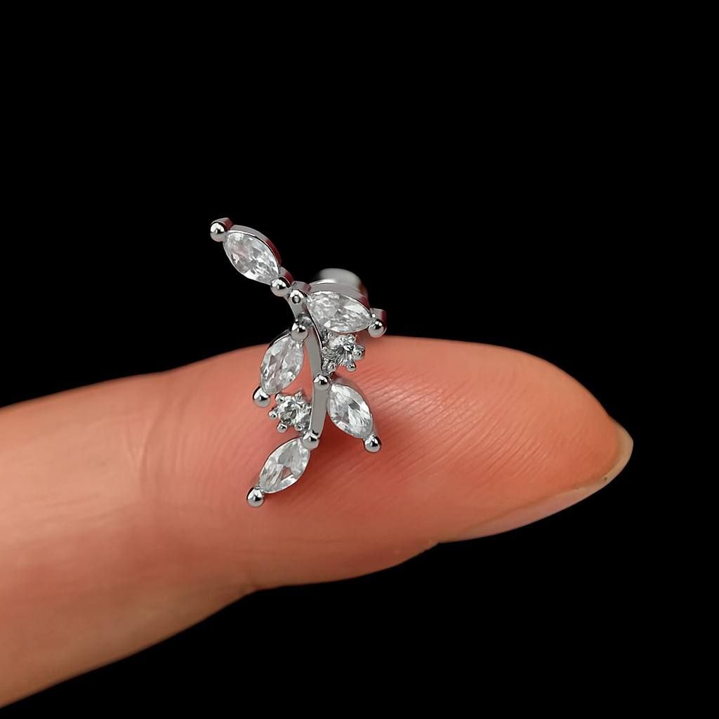 Product Name

316 Stainless Steel Ball Back Bar Piercing with Zircon Stones – Single Piece