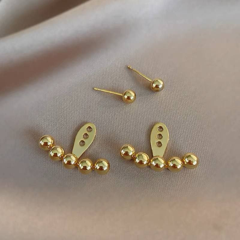 Product Name:
316 Pure Stainless Steel Beaded Hoop Earrings