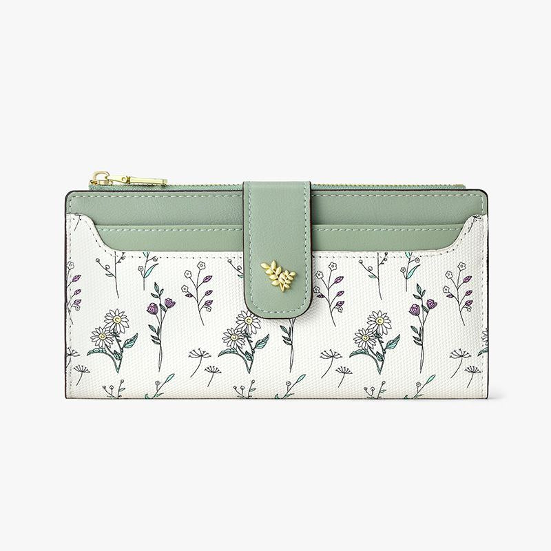 🌷 Keep Your Day Stylish and Organized with the New Floral Wallet!
