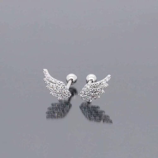 Crystal Angel Wing Piercing