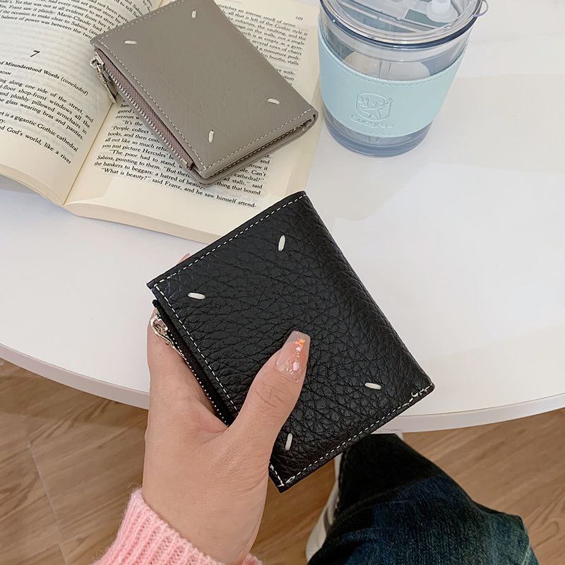 Product Name: Slim Leather Wallet with Chain