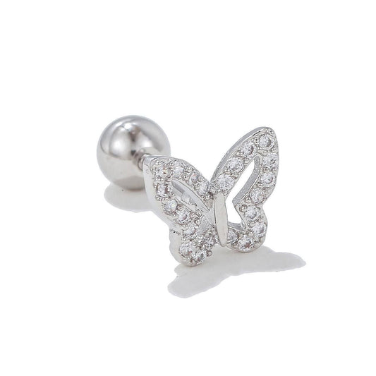 Product Name

Stainless Steel Barbell Piercing with Zircon Balls – Single Piece