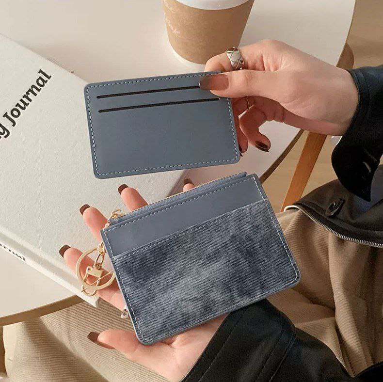 Product Name:
Trendy Slim Denim Zipper Card Holder