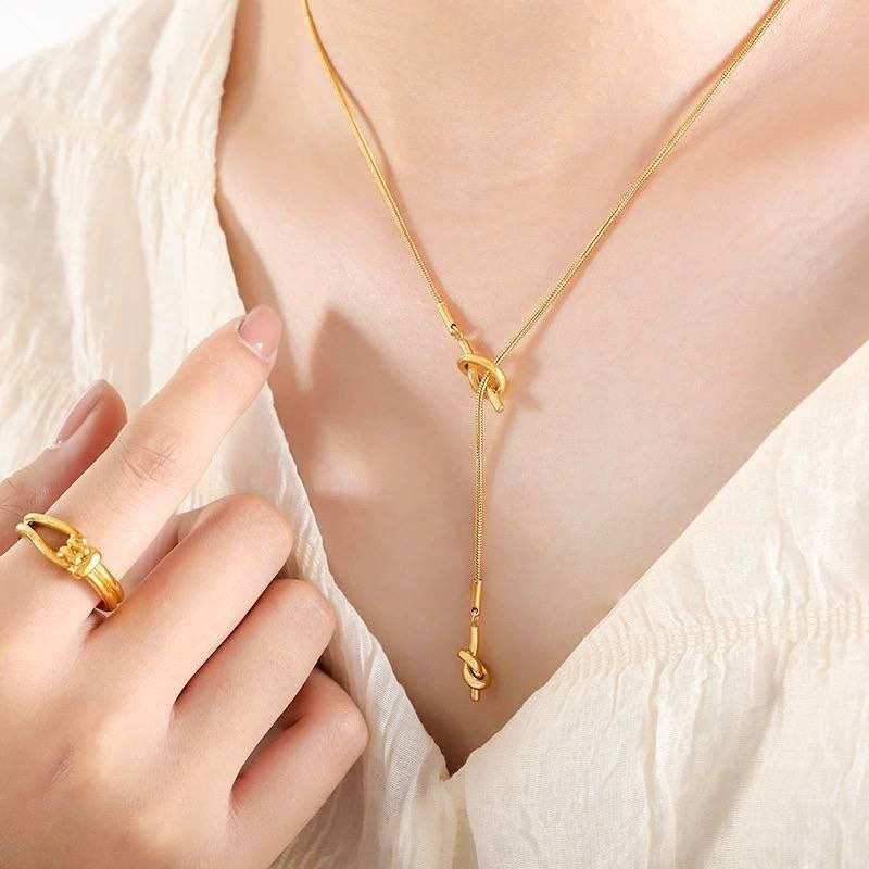 Product Name:
Stainless Steel 316 Lariat (Tie) Necklace