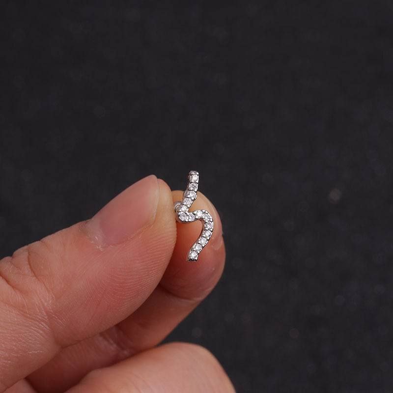 Product Name

Stainless Steel Barbell Piercing with Zircon Balls – Single Piece