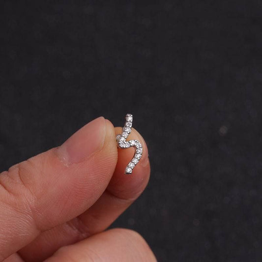 Product Name

Stainless Steel Barbell Piercing with Zircon Balls – Single Piece