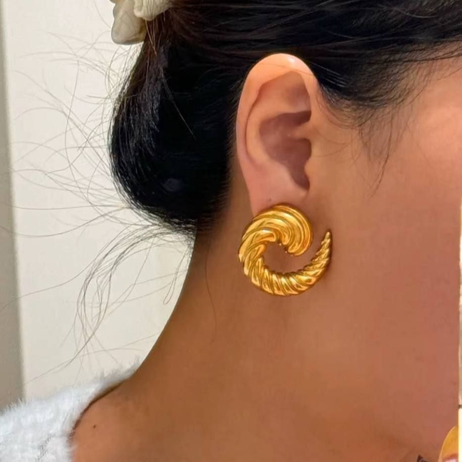 Product Name:
316 Pure Stainless Steel Hoop Earrings